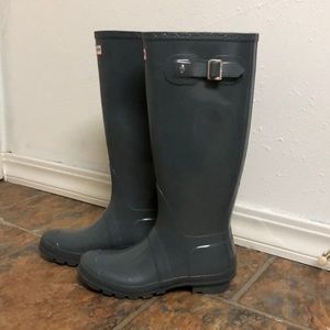 Grey Hunter Boots